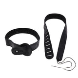 Maxbell Adjustable Sponge Strap for Acoustic /Electric Guitar/ Bass Accessory Black