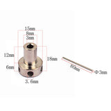 Maxbell 10 Sets Guitar Spoke Wheel Truss Rod Nut+Steel Bar for Guitar Bass Mandolin
