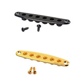 Maxbell Metal Guitar Instead String Mounting Ferrules Guitar Accessory Black