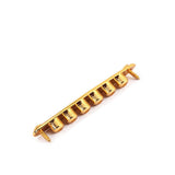 Maxbell Metal Guitar Instead String Mounting Ferrules Guitar Accessory Golden