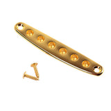 Maxbell Metal Guitar Instead String Mounting Ferrules Guitar Accessory Golden