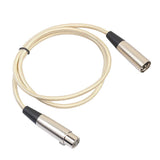 Maxbell 3 Pin XLR Male to Female Extension Cord Microphone Mic Audio Cable 180cm