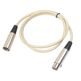Maxbell 3 Pin XLR Male to Female Extension Cord Microphone Mic Audio Cable 180cm
