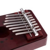 Maxbell Thumb Piano Finger Percussion African Musical Instrument for Gift Eight Key