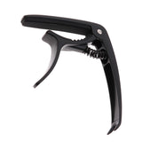 Max Maxb Guitar Capo Tune Clamp with Pull String for Musical Instrument Parts Black