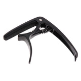 Max Maxb Guitar Capo Tune Clamp with Pull String for Musical Instrument Parts Black