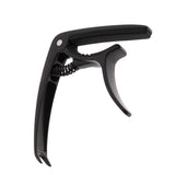 Max Maxb Guitar Capo Tune Clamp with Pull String for Musical Instrument Parts Black