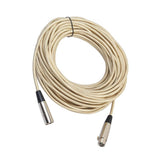 Maxbell XLR Male to Female Microphone Mic Cable Wire for Guitar Amplifier 15m