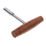 Maxbell Professional Piano Tuning Tool T Shaped Wrench Spanner with Wood Handle