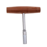 Maxbell Professional Piano Tuning Tool T Shaped Wrench Spanner with Wood Handle