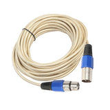 Maxbell Stereo XLR Male to Female Microphone Mic Cable for Guitar Amplifier 1500cm