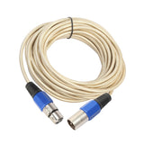 Maxbell Stereo XLR Male to Female Microphone Mic Cable for Guitar Amplifier 1500cm