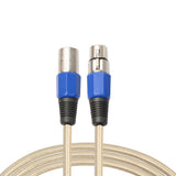 Maxbell Stereo XLR Male to Female Microphone Mic Cable for Guitar Amplifier 2000cm