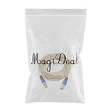 Maxbell Stereo XLR Male to Female Microphone Mic Cable for Guitar Amplifier 2000cm