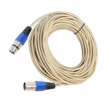 Maxbell Stereo XLR Male to Female Microphone Mic Cable for Guitar Amplifier 2000cm