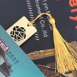 Maxbell Metal Bookmark Book Label Stationery Gift Package for Music Paper Book  1C01