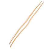 Maxbell 2 Hank 80cm Violin Bow Hair Horse Tail for Violin Viola Cello Erhu Bow