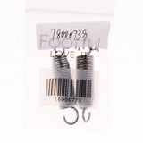 Maxbell 2 Pieces Drum Pedal Beater Mallet Springs Stainless Steel