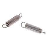 Maxbell 2 Pieces Drum Pedal Beater Mallet Springs Stainless Steel