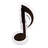 Max 5 Pieces Plastic Music Note Book Page Clip Music Stand Accessory Black
