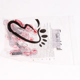 Maxbell 5 Pieces Music Note Clip Music Book Page Plastic Music Stataionary Red