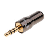 Maxbell 3.5mm Stereo Jack Plug Audio Headphone Mic Jack Plug Connector