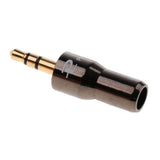 Maxbell 3.5mm Stereo Jack Plug Audio Headphone Mic Jack Plug Connector