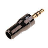 Maxbell 3.5mm Stereo Jack Plug Audio Headphone Mic Jack Plug Connector