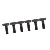 Maxbell Tremolo Bridge Tuning String Screws for Guitar Replacement Accessory Black