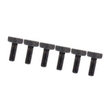 Maxbell Tremolo Bridge Tuning String Screws for Guitar Replacement Accessory Black