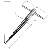 Max Maxb Guitar Bridge Pin Hole Reamer T-Shaped Hole Drilling Tool Small