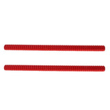 Maxbell 1 Pair Red Drum Sticks Wood Drumsticks Orff Musical Instrument For Kids Musical Toy