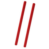 Maxbell 1 Pair Red Drum Sticks Wood Drumsticks Orff Musical Instrument For Kids Musical Toy