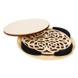 Maxbell Wood Acoustic Guitar Soundhole Cover Feedback Buster for 40'' 41'' Guitar #1