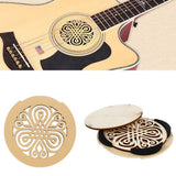 Maxbell Wood Acoustic Guitar Soundhole Cover Feedback Buster for 40'' 41'' Guitar #3