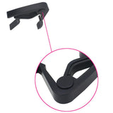 Maxbell Zinc Alloy Guitar Capo Clamp Tool Accessories 67x50x13mm Black