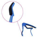 Maxbell Zinc Alloy Guitar Capo Clamp Tool Accessories 67x50x13mm Dark Blue