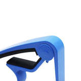 Maxbell Zinc Alloy Guitar Capo Clamp Tool Accessories 67x50x13mm Dark Blue