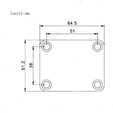 Maxbell 1 Set Guitar Neck Plate for Electric Guitar Bass Replacement Silver