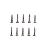 Maxbell 100 Pieces Tuning Peg Tuner Mounting Screws for Guitar Bass Nickel