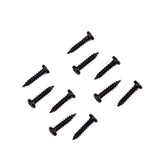 Maxbell 100 Pieces Tuning Peg Tuner Mounting Screws for Guitar Bass Black
