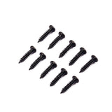 Maxbell 100 Pieces Tuning Peg Tuner Mounting Screws for Guitar Bass Black
