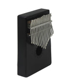 Maxbell Portable 17 Key Kalimba Mbira Finger Percussion Thumb Piano Black
