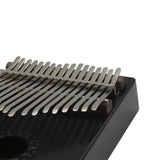Maxbell Portable 17 Key Kalimba Mbira Finger Percussion Thumb Piano Black