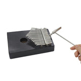 Maxbell Portable 17 Key Kalimba Mbira Finger Percussion Thumb Piano Black