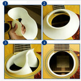 Maxbell Cream Guitar Sound Enhancement for 41'' Acoustic Folk Guitar