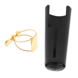 Maxbell Alto Saxophone Ligature with Cap for Woodwind Instrument Parts