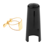 Maxbell Alto Saxophone Ligature with Cap for Woodwind Instrument Parts