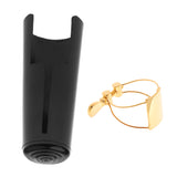 Maxbell Alto Saxophone Ligature with Cap for Woodwind Instrument Parts