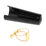 Maxbell Alto Saxophone Ligature with Cap for Woodwind Instrument Parts